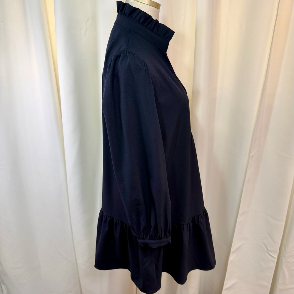 NWT Tuckernuck ‘Navy Crepe Palmerston Dress’ Size XS - Picture 13 of 16